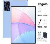 5G 2025 nueva tableta original de 10.1 pulgadas pantalla de alta definición Android 13,0 16GB Ram 1tb ROM 5MP 13mp 20000 MA 14 Core WIFI portátil ligera versión global bluetooth con GPS para enviar fundas de teclado, auriculares y condensadores