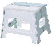Folding Step Stool with Handle Portable Collapsible Plastic Small Foot Stool Bathroom Stepping Stool Folding Step Stools for Kid