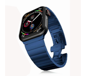 Stainless Steel Strap For Apple Watch 46mm 42mm Ultra 49mm Metal Bracelet Butterfly Buckle For IWatch 10 9 8 7 6 SE Accessories