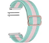 20mm 22mm Elastic Strap for Amazfit GTR 42mm/Bip U/ U pro/Amazfit Bip S/Amazfit GTR 4/Amazfit Pace/Stratos Sport Nylon WatchBand