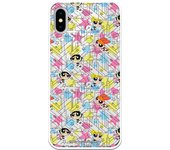 Funda original compatible con iPhone X o XS con un diseño de P Girls Corazones Colores