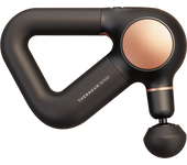 THERABODY THERAGUN SENSE - Pistola de Masaje Profesional, Alivia Dolores y Estrés con Terapia de Masaje Científicamente Comprobado y Respiración Relajante, Sensor Biométrico Integrado, 4 Accesorios, App Inteligente,  Mejora Bienestar Mental y Físico