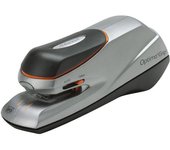 Rexel - Grapadora Optima Grip eléctrica plateada/negra 2102349