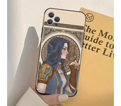 1pcGame Caitlyn A-Arcane L-Lol Phone Case Silicone Soft For IPhone 16 15 14 13 12 11 Plus Pro Max Plus