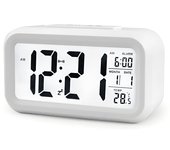 Reloj Despertador Digital para Dormitory with Luz Nocturna Inteligente