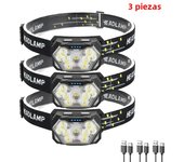 9 LED Strong Light Headlamp USB Rechageable Motion Sensor Headlight Portable Fishing Camping Outdoor Head Lamp Work Flashlight