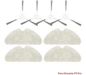 Fit For Dreame F9 Pro RLF22GA, D9 Max White Vacuum Relpacement Accessories Spare Parts Main Side Brush Hepa Filter Mop Cloth Rag