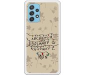 Funda compatible con Samsung Galaxy A72 - Be Unique Funda Gel stranger pared luces