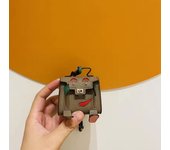 Mini Tiny PU Leather Handbag Decoration Pendant Bag For Airpods 4 3 2 Pro 2 For Galaxy Buds 3 3Pro 2 2Pro/Buds FE Headphone Case