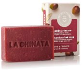 La Chinata. Pastilla de Jabón Artesano Antioxidante con Aceite de Oliva 'Uva Romero'