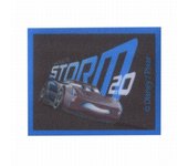 Parches Ropa Disney – Pixar – Vehículos – Transportes – Racers – Carreras – Parche Impreso Ropa – (licencia oficial) – Cars – Coches – Jackson Storm – 6,5 x 5,4 cm. - Moda The Happy Patch