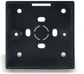 Wall Light Retro Toggle Switch 1-3  Gang 2 Way High Quality Black Frosted Panel