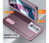 Anti-Slip 3 Layer Strong Protective Case for Motorola Edge 30 Pro G Power G Stylus G Play G Pure with Kickstand Back Cover