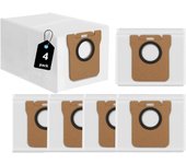 4 Bolsas Aspiradora para Xiaomi X10+ / X20+ / Dreame L10s / L10 / L20 / X40 Ultra Robot Aspirador, Bolsa de Repuesto, Juego de Accesorios, 2,5 L de Gran Bolsas de Aspiradora