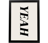 Nacnic Sí Lamina. En Tipografía Ecléctica Poster. Cuadros Decorativos Estéticos Para Su Sala De Estar, Dormitorio, Hogar