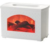 Humidificador de aire de llama de chimenea de simulación, Difusor de aceite esencial de Aroma USB para el hogar, Difusor de aromaterapia eléctrico de fragancia para habitación