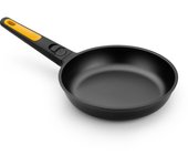 BRA Fast Click - Sartén Antiadherente 26 cm Mango Desmontable. Inducción y Horno