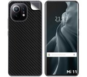 Pegatina Vinilo Autoadhesiva Textura Carbono para Xiaomi Mi 11 5G