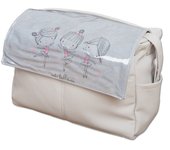 BABYLINE BOLSO DE BEBÉ PARA CARRITO Y SILLA DE PASEO MODELOS DE NIÑA. BOLSO EN POLIPIEL