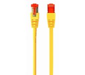 Cable red s-ftp gembird cat 6a lszh amarillo 1,5 m