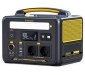 VTOMAN JUMP 600X Estación de Energia Portátil kit supervivencia 72 horas, generador de luz inverter electrico solar portatil,299Wh, Salida de 600W, Capacidad Expandible de 939Wh, 9 Puertos, PD 60W USB-C，supervivencia grupo electrogeno