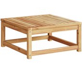 vidaXL Mesa de jardín madera maciza de acacia 63x63x30 cm
