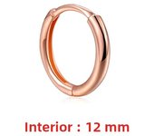 Single Minimal Gold Color Tiny Cartilage Hoop Earrings Glossy Earring Piercing Accessory Trendy Small Huggie Women Hoops For Men