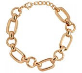 Pulsera Vidal & Vidal Mujer X9656317 Dorada Eslabones Alargados