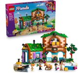 LEGO® Friends Rancho y Establo de Ponis Set de Construcción, Juego Simbólico para Niñas y Niños de 7 Años o Más, 2 Minipersonajes, 2 Micropersonajes y 4 Figuras de Animales 42654