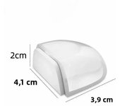 1/2Pcs Door Stopper Punch-free Transparent Self Adhesive Door Holder Door Stop For Home Protect Walls And Furniture Accessories