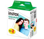 FUJIFILM INSTAX SQUARE INSTANT FILM (20) PAPEL FOTOGRAFÍA INSTANTÁNEA IMPRESORA INSTAX SHARE SQ