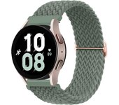 20mm Strap For Samsung Galaxy Watch 4 Classic/5 pro/46mm/3/active 2/s3 Elastic Braided Solo bracelet Huawei watch GT 2e pro band