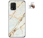 Tumundosmartphone Funda Gel Tpu para Xiaomi Mi 10 Lite diseño Mármol 13 Dibujos