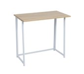 New Planet Home® Mesa Escritorio Plegable Will 80 x 45 x 75.5cm - Mesa de oficina en Madera Roble, Modelo Claro, Nórdico - New planet Home® OFFICE COLLECTION