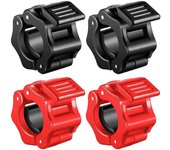Clips de Abrazadera de Resorte para Pesas - Pack de 2 - Gimnasio Fitness Equipo