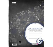 LANDRÉ bloc universitario, college, DIN A4, cuadriculado, 160 hojas