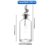 Kitchen Olive Oil Dispenser Glass Bottle Automatic Opening Oil Vinegar Dispenser Coffee Syrup Container Cooking Antidrip Bottle