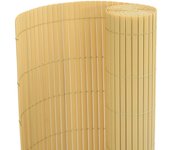 vidaXL Valla de jardín doble cara amarilla 110x400 cm Perfecta para plantas y animales, múltiples usos malla para ventilación, seguridad, ventana, jardín