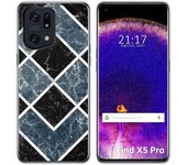 Funda Silicona para Oppo Find X5 Pro 5G diseño Mármol 06 Dibujos