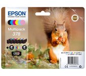 Epson Multipack negro / cian / magenta / amarillo / Cian (claro) / Magenta (claro) C13T37884010 (378)