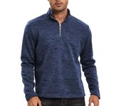 Men's Half Zipper Stand Collar Pullover Sweatshirts Long Sleeve Casual Jacket Coats Outdoor Streetwear Lightweight Tracksuit Men