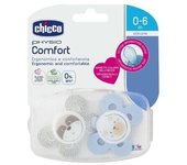 Chicco Chupete Silicona Physio Comfort Ni?O 0-6 M 2 U