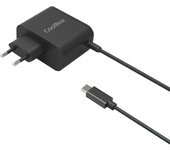 Coolbox cargador universal para portatil 65w usb-c - compatible con qc3.0 - tecnología gan - cable de 1.20m
