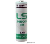 Pila de litio SAFT LS14500 3.6V 2.6Ah