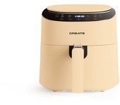 CREATE - Freidora sin aceite 3.5L- 8 programas, Acero Inoxidable, 220°C - AIR FRYER PRO COMPACT