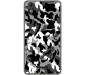 Tumundosmartphone Funda Gel Tpu para Wiko Lenny4 Plus Diseño Snow Camuflaje Dibujos