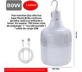 Portable Camping Lights Rechargeable lamp Led Light Lantern Emergency Bulb High Power Tents Lighting Flashlight Equipment Bulb