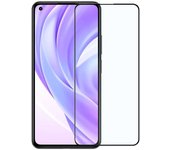 Ociodual Protector de Pantalla Marco Negro Compatible con Xiaomi Mi 11 Lite 5G Cristal Templado 9H 9D Vidrio Antigolpes Borde