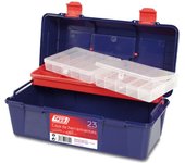 CAJA DE HERRAMIENTAS TAYG 23 CON ESTUCHE con tapa y separadores fijos
