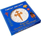 Tarta de Almendras Camino Santiago 570g   N / - Delicioso postre tradicional para disfrutar en casa